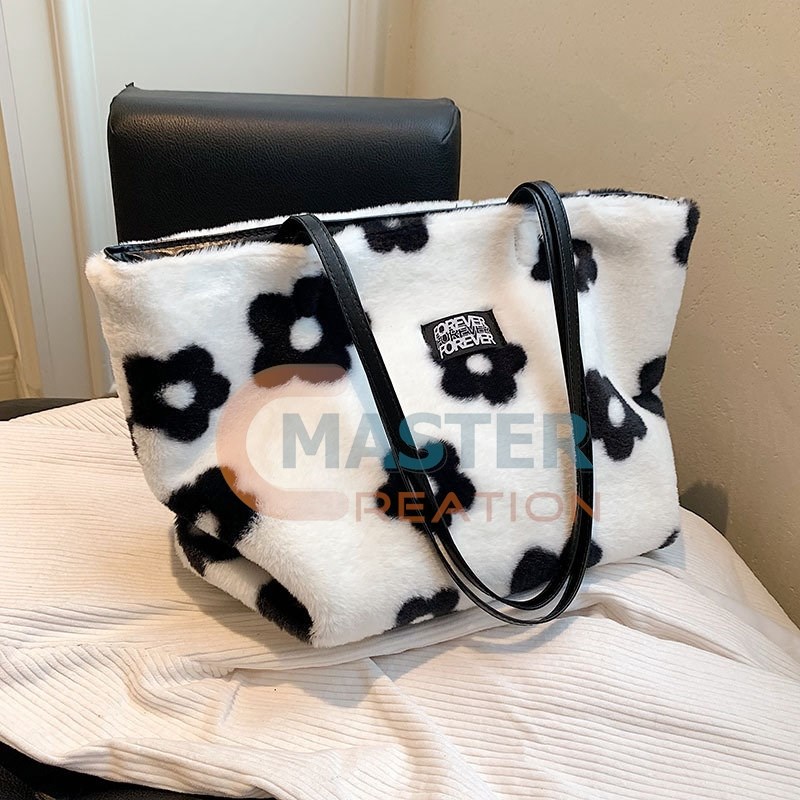 Flower Plush Bag