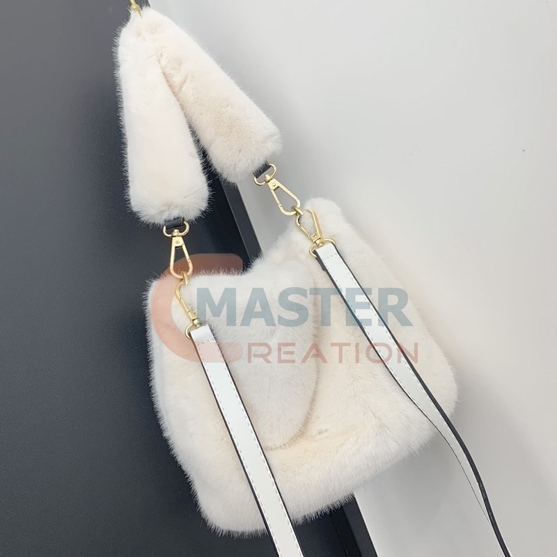 Imitation Fur Handbag