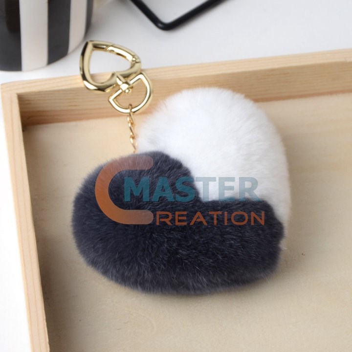 Black Plush Pendant