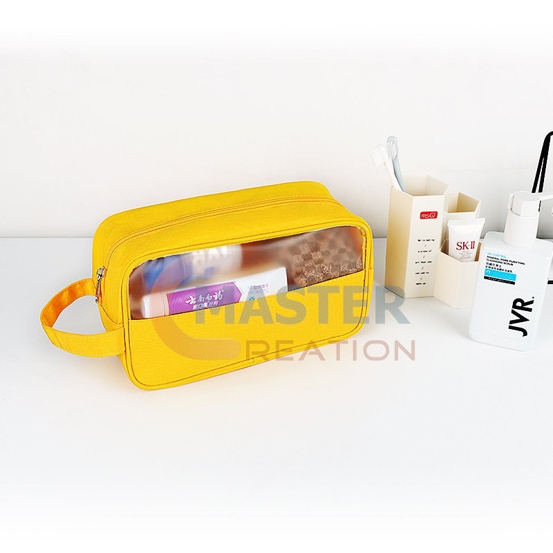 Yellow Makeup Bag