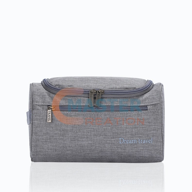 Gray Wash Bag