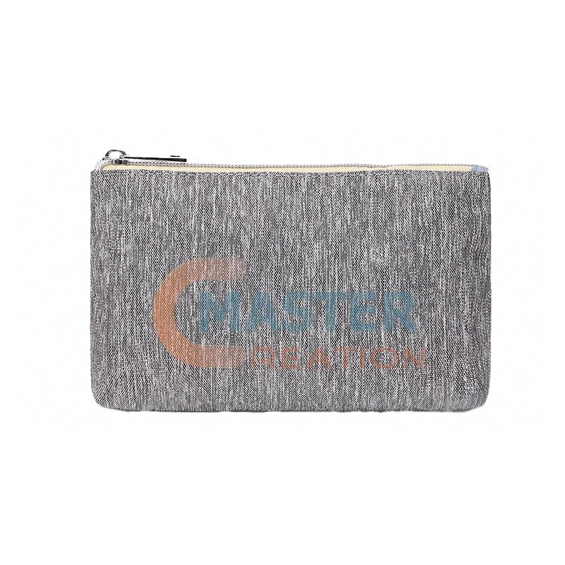 Gray Zipper Bag
