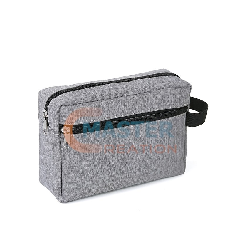 Gray Cosmetic Bag
