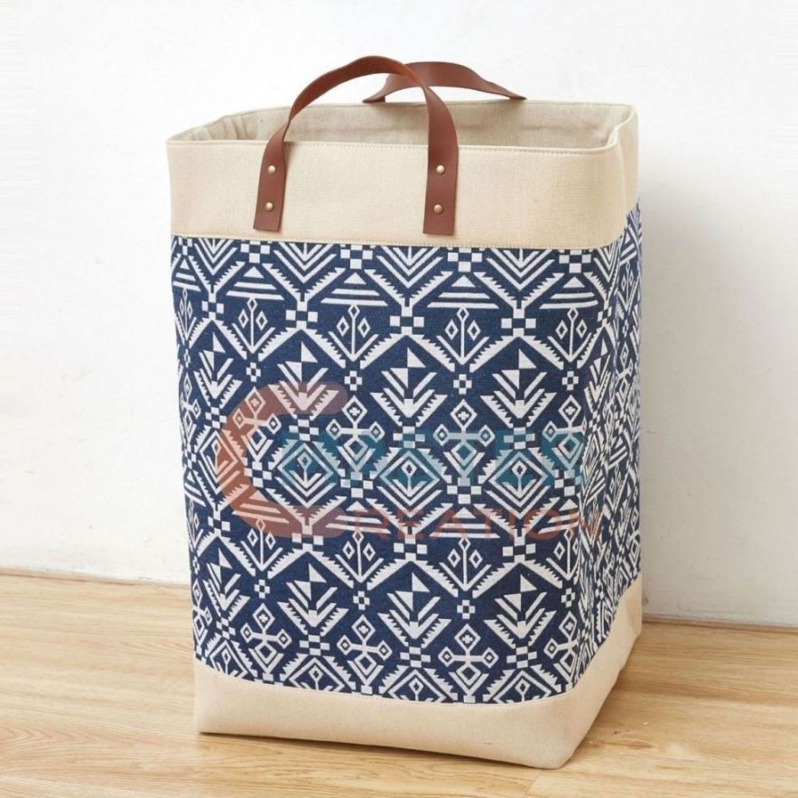 Blue Striped Bag