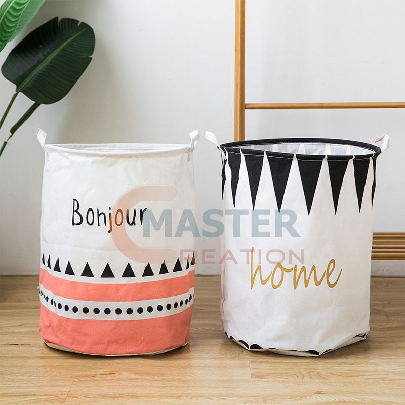 Cotton Basket Bag