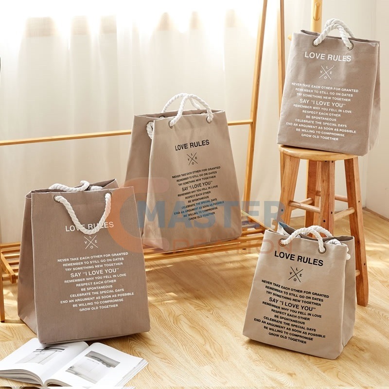 Logo Cotton Tote