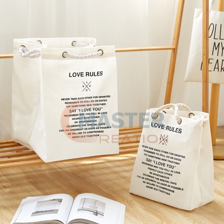 White Cotton Bag