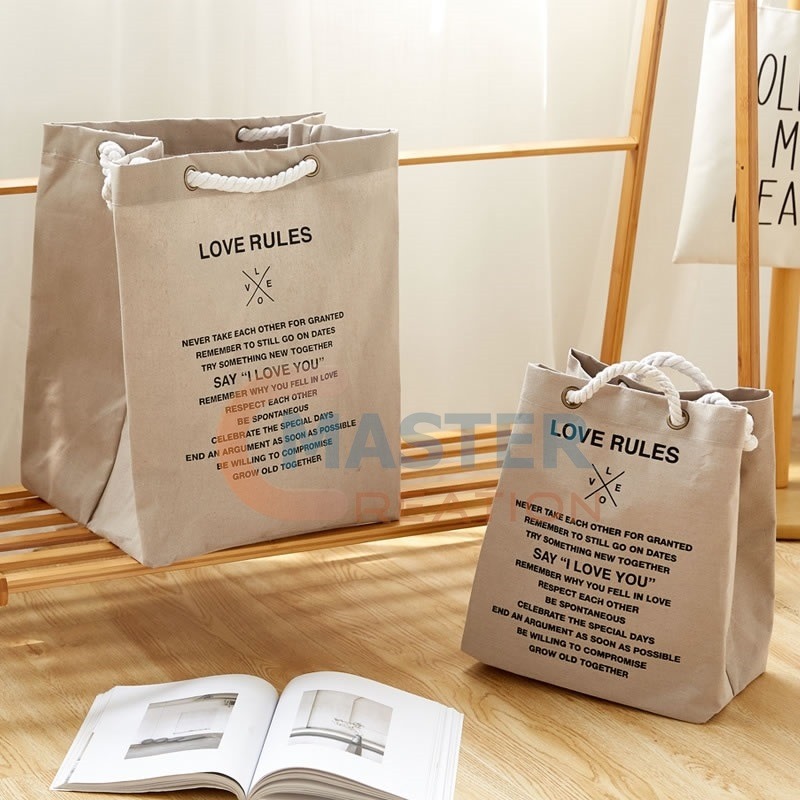 Brown Cotton Bag