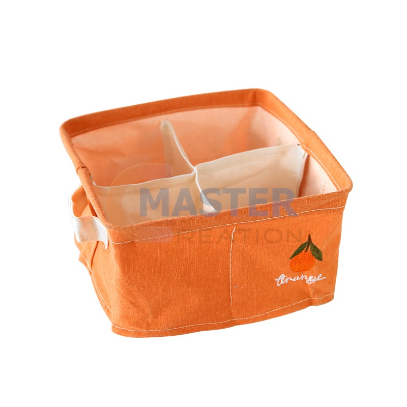 Orange Cotton Box