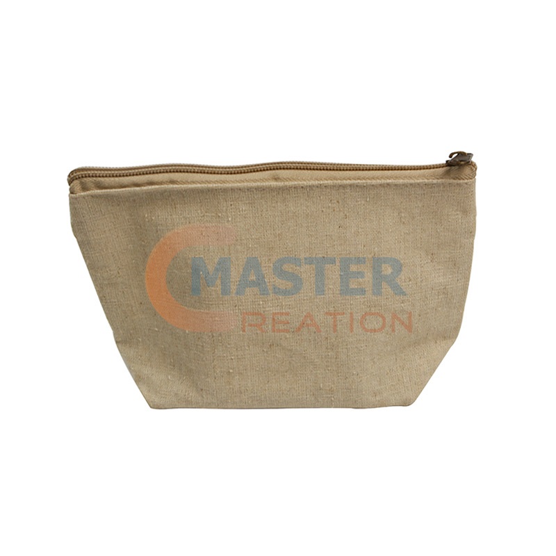 Linen Zipper Bag