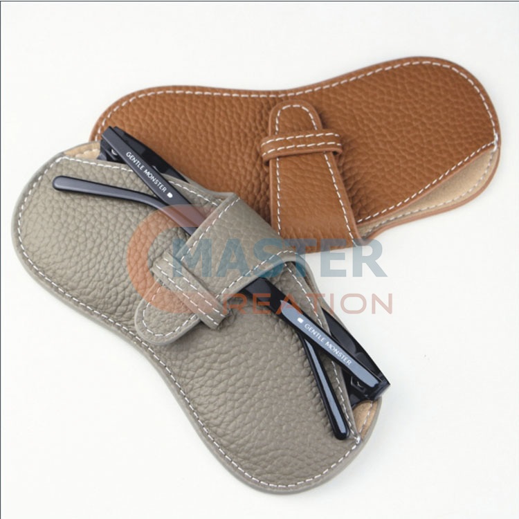 Leather Glasses Bag