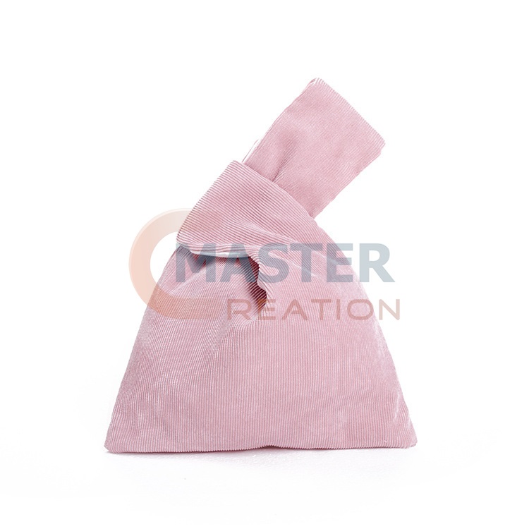 Pink Velvet Handbag