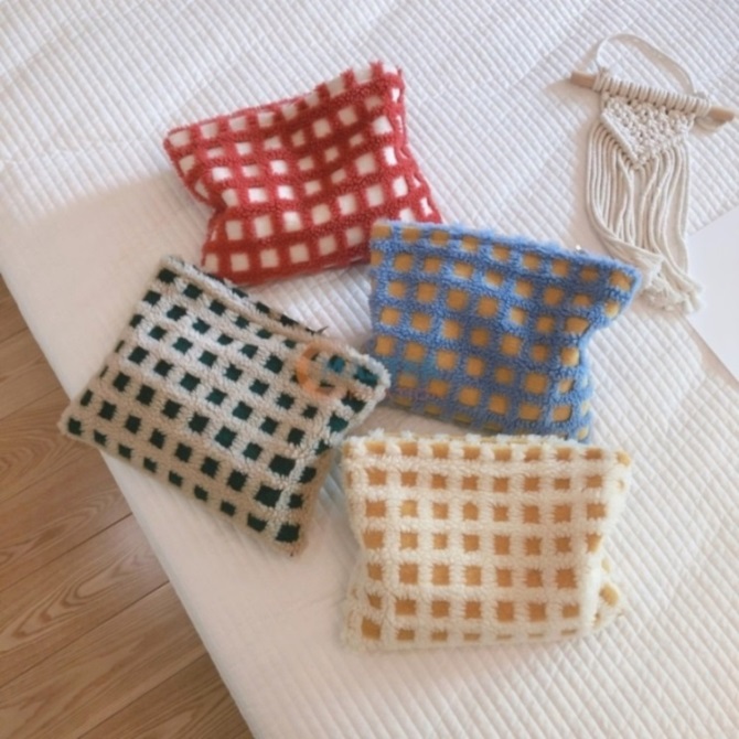 Lamb Clutch Purse