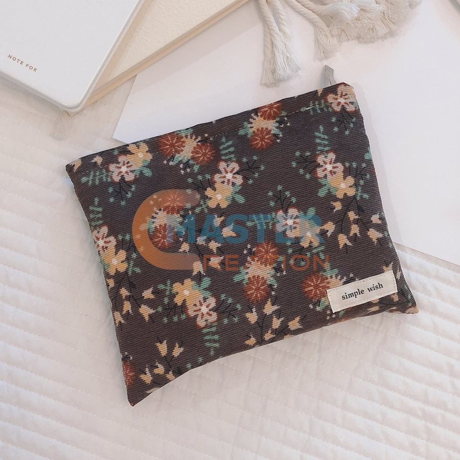 Black Flower Bag