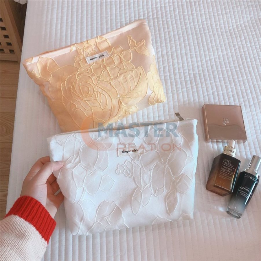 White Cosmetic Bag