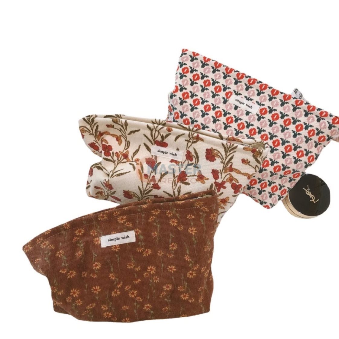 Velvet Straight Pattern Bag