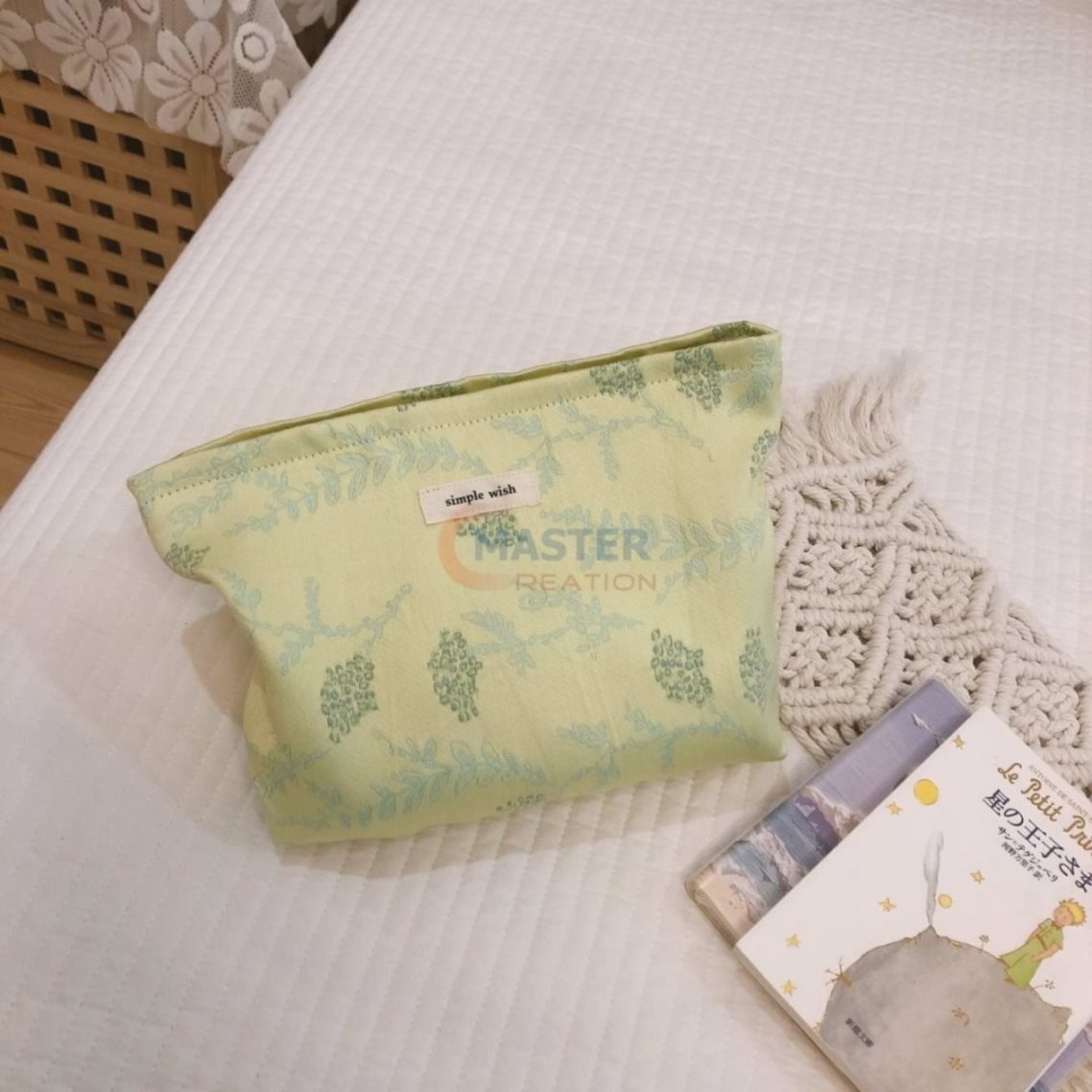Light Green Cosmetic Bag