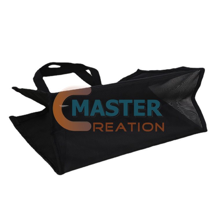 Black Mesh Shoulder Bag
