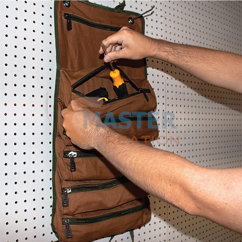 Hanging Canvas Pocket Bag