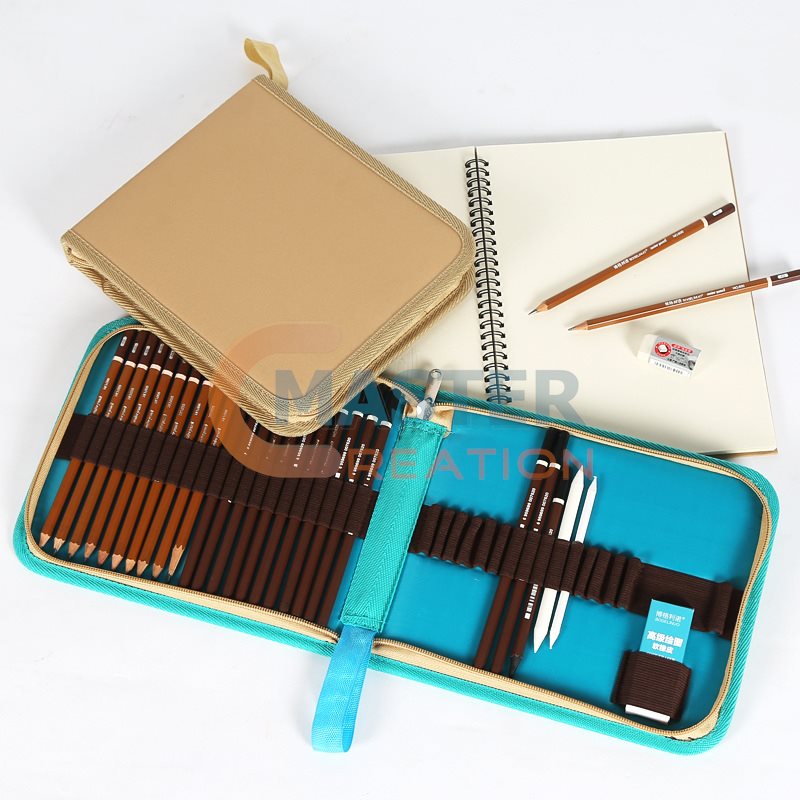 Canvas Folding Pen Bag