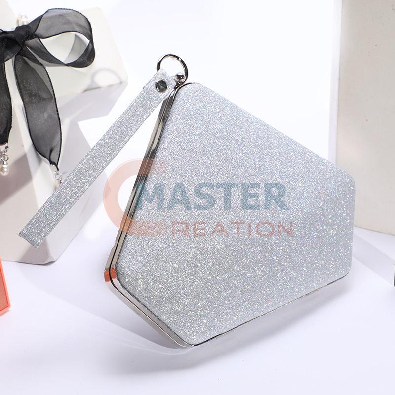 White Sequin Bag