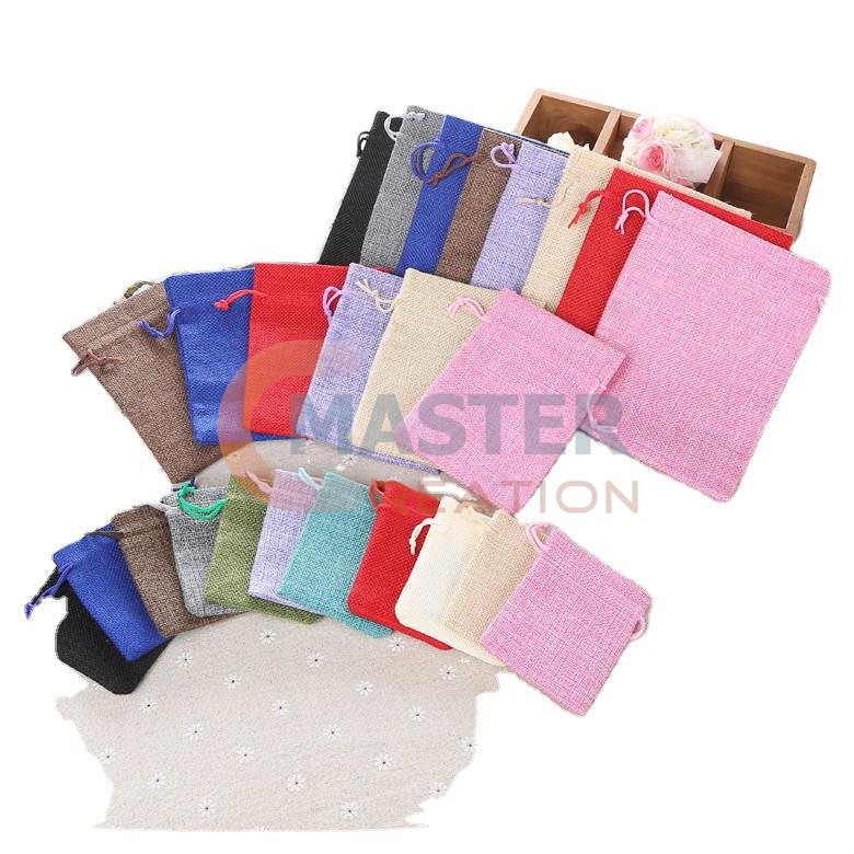 Color Linen Pouch