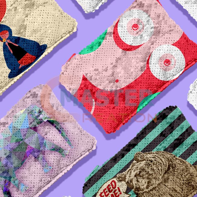 Sequin Coin Bag