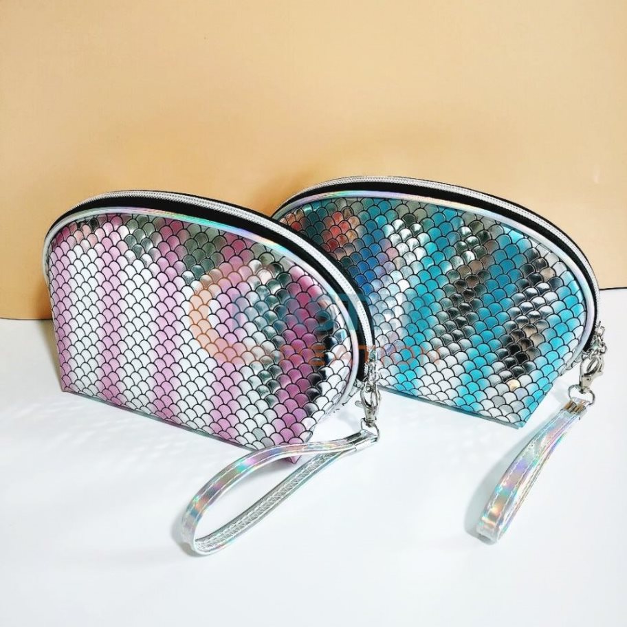 Scaled Cosmetic Bag