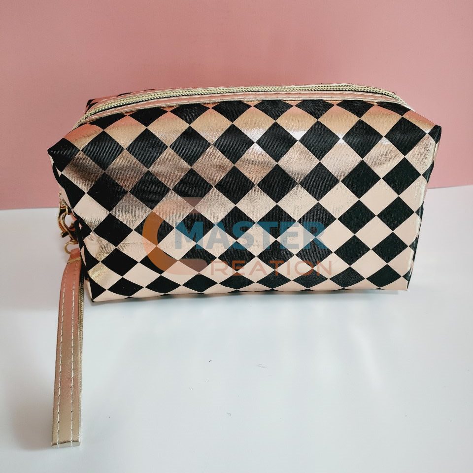 Black Plaid Bag