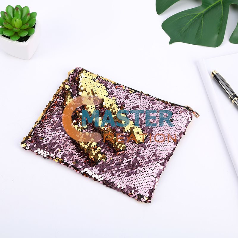 Rose Gold Sequin Bag