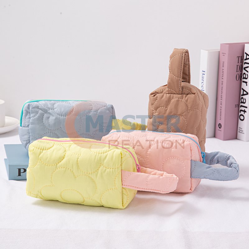 Quilted Cosmetic Bag