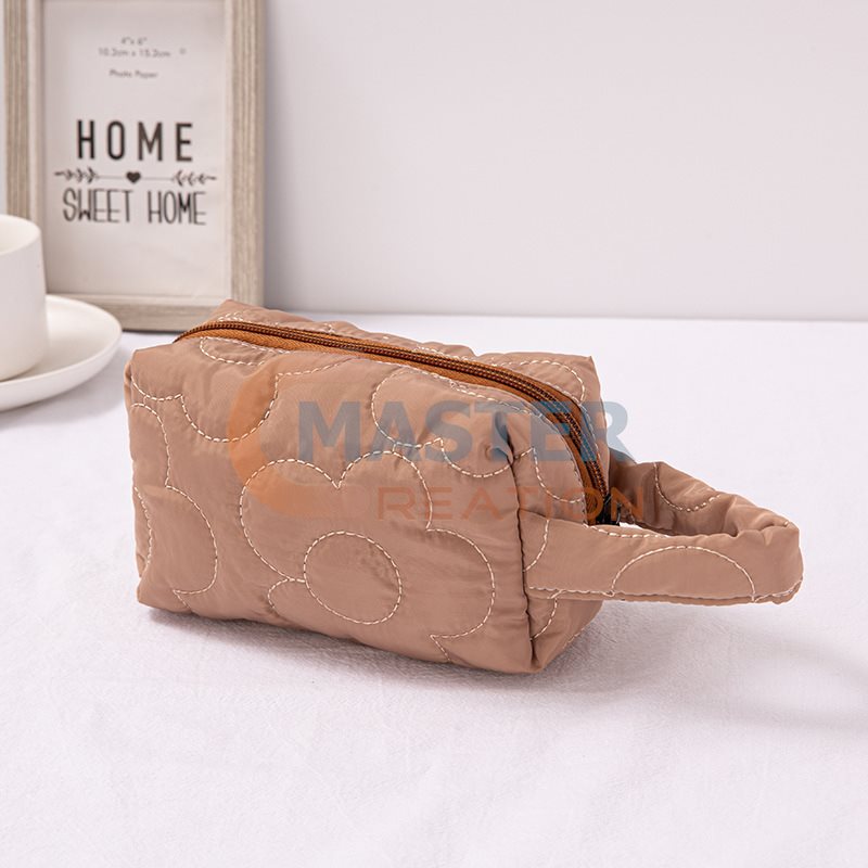 Brown Cosmetic Bag