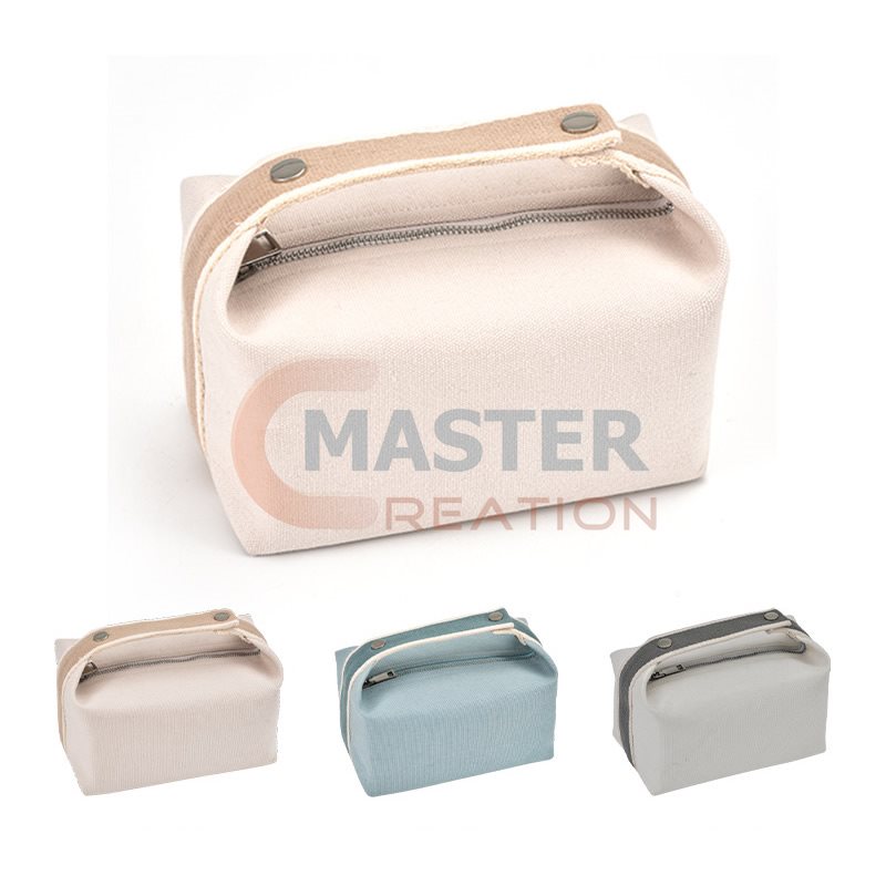 Cotton Cosmetic Bag