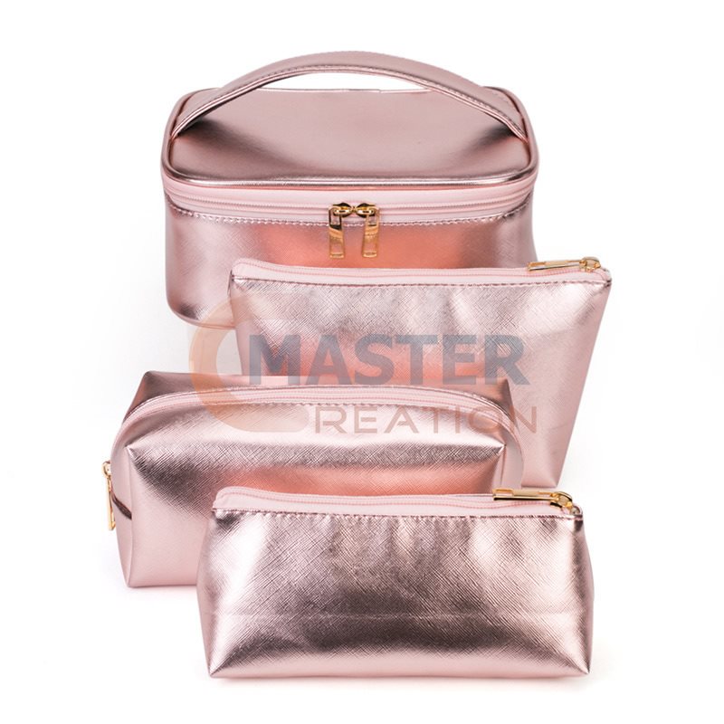Rose Gold Makeup Bag
