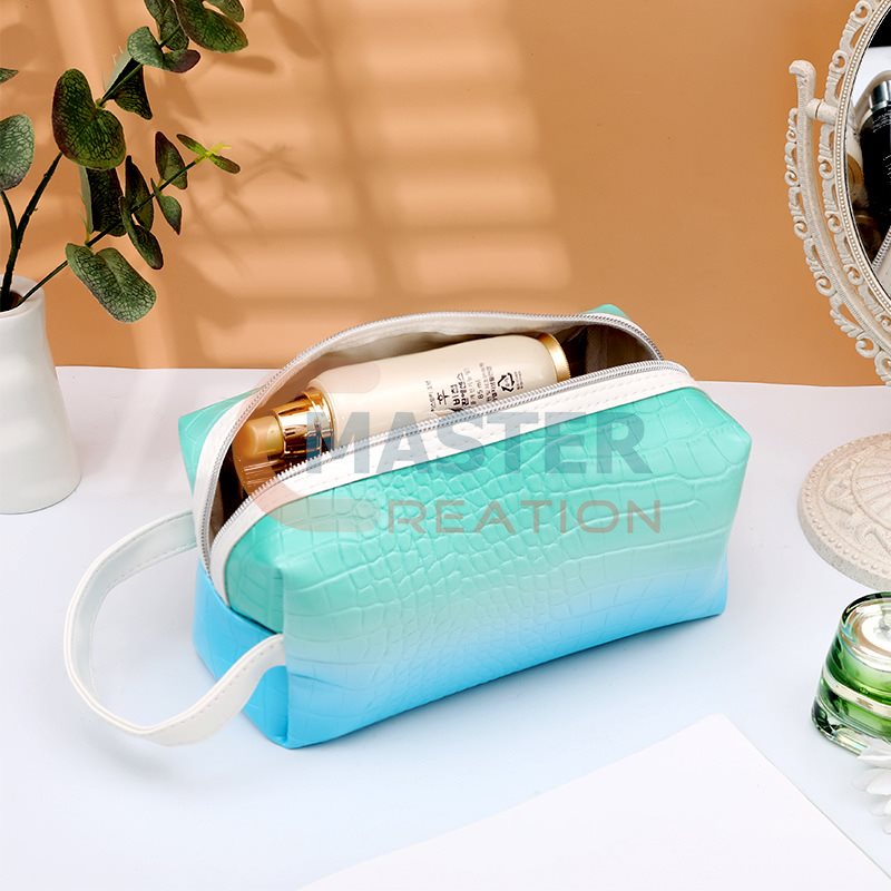 Aqua Leather Bag