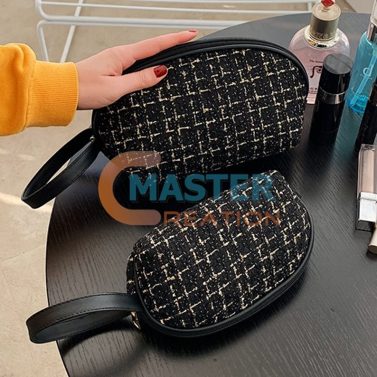 Glossy Cotton Purse