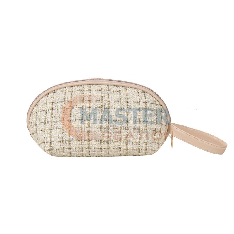 Beige Cotton Purse