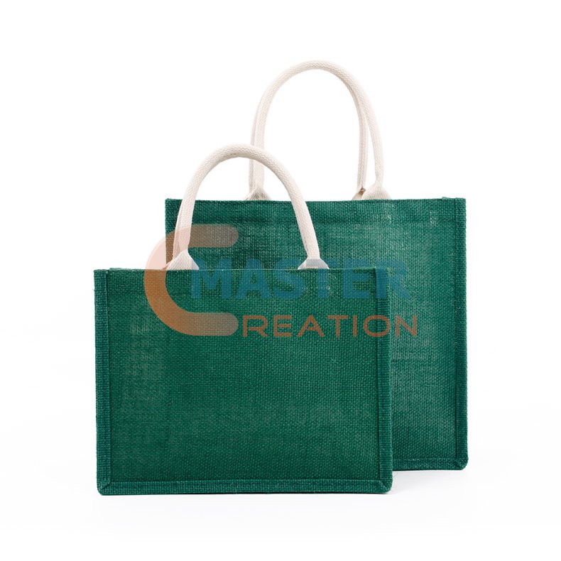 Green Linen Bag Yellow Sack Bag Eco Linen Tote Master Creation