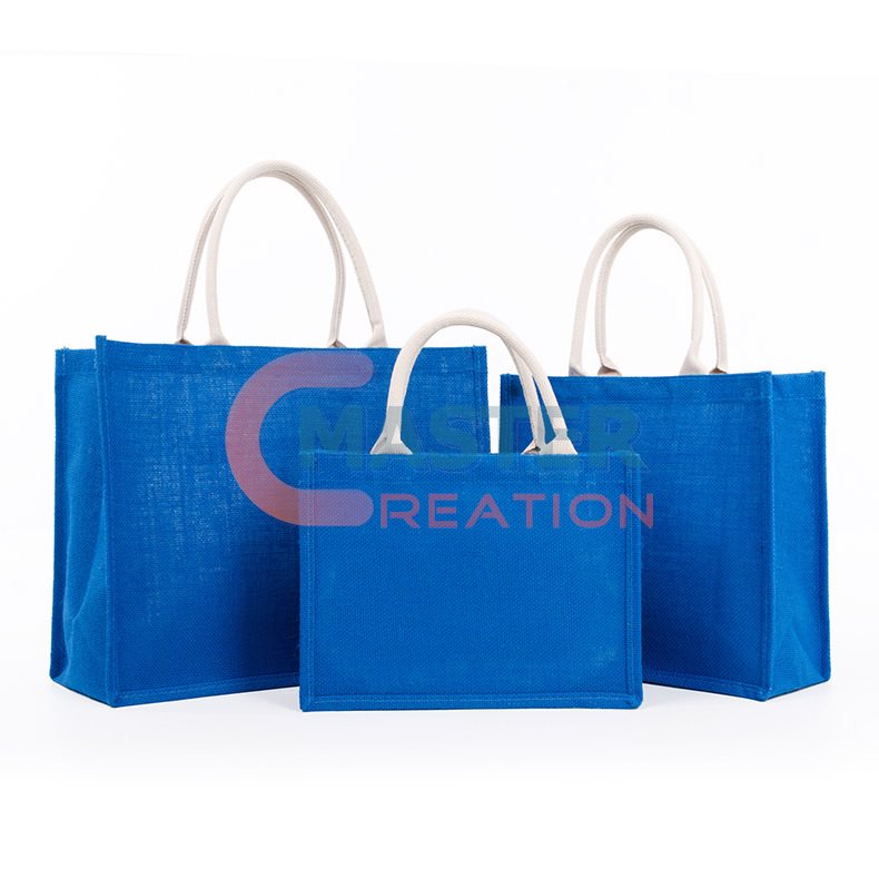 Blue Jute Bag