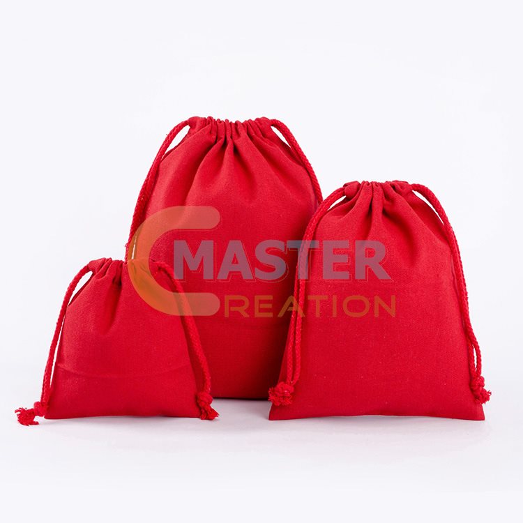 Red Jute Bag