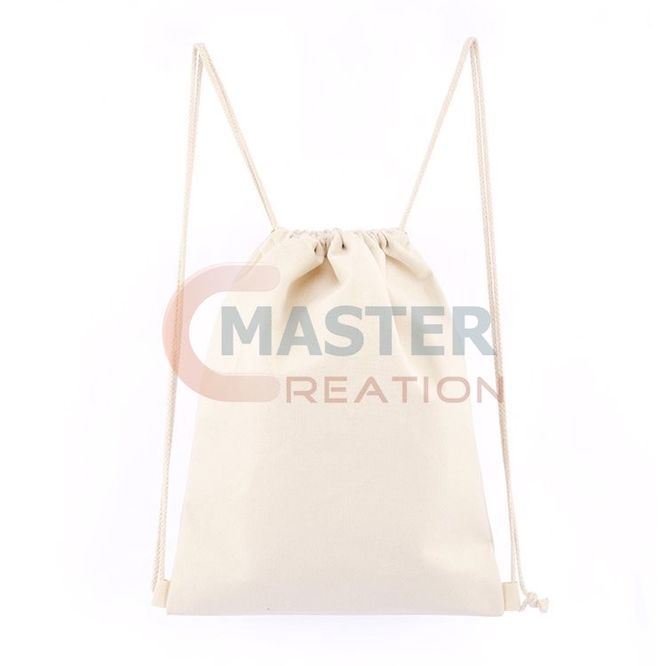 Beige Backpack Bag