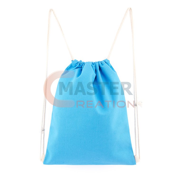 Blue Linen Bag