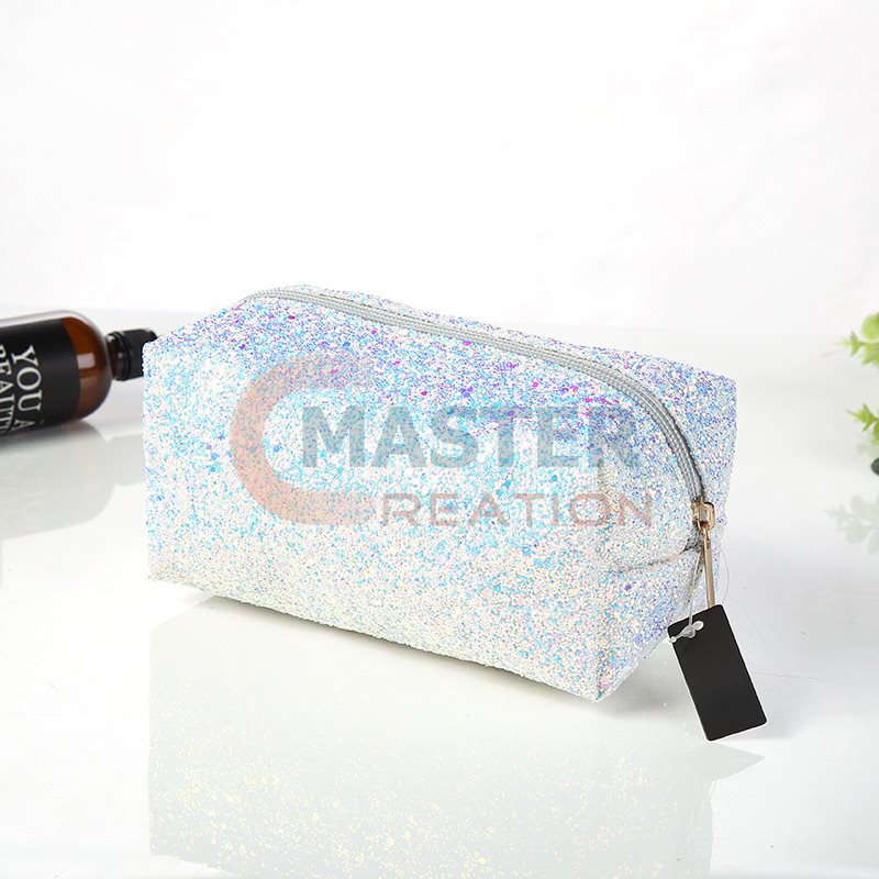 Silver Glitter Bag