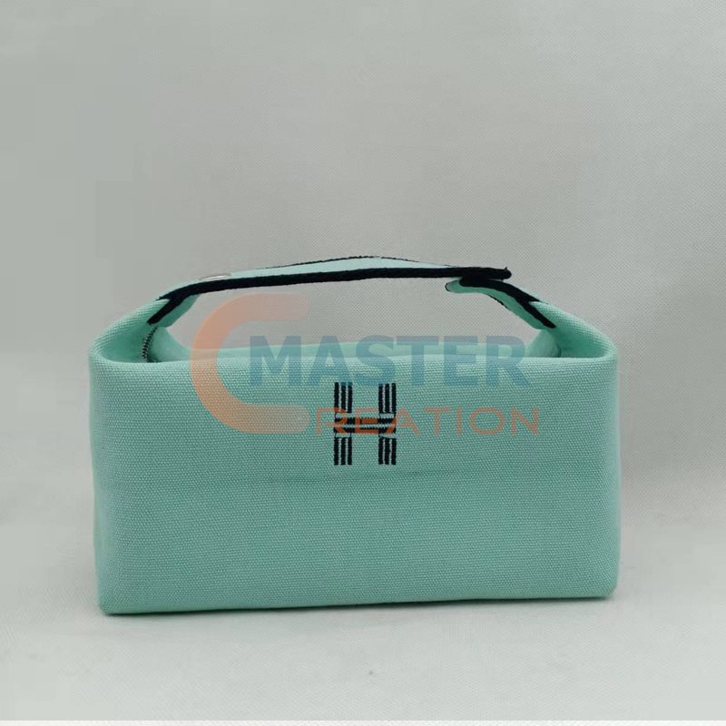 Aqua Canvas Bag
