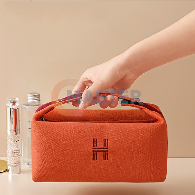 Coral Canvas Bag