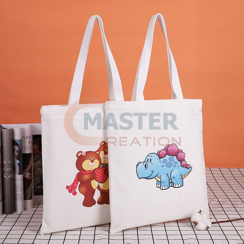 Cartoon Print Cotton Bag