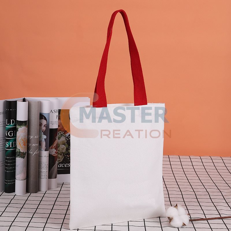 Logo Print Shopping Bag