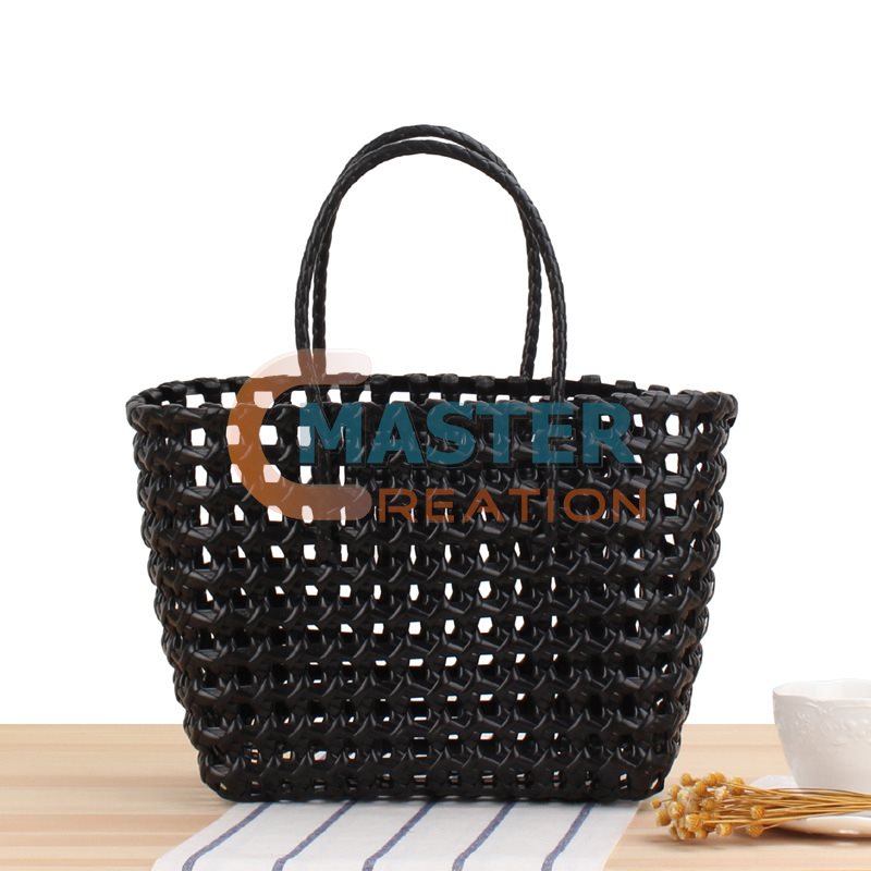 PVC Woven Handbag