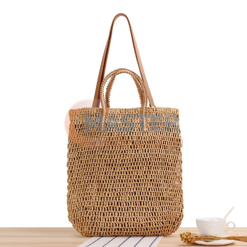Beige Beach Bag