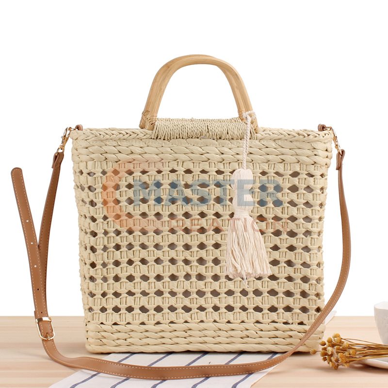 Milky Straw Shopping Bag